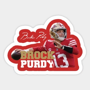 Brock Purdy Sticker